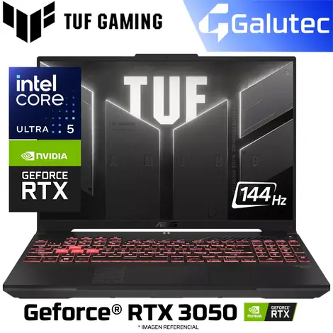 ASUS TUF GAMING F16 FX607VJ-RL001W INTEL ULTRA 5 210H RTX 3050 6 GB