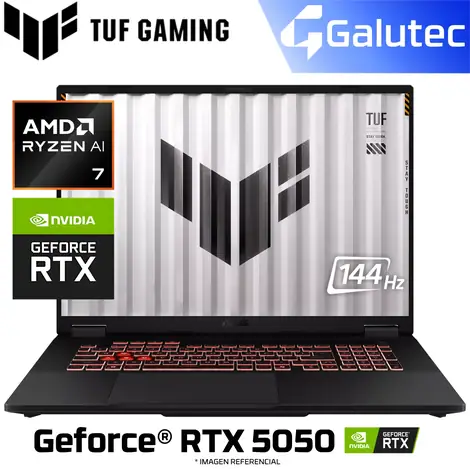 ASUS TUF GAMING A18 FA808UH-RS74 AMD RYZEN 7 260 RTX 5050